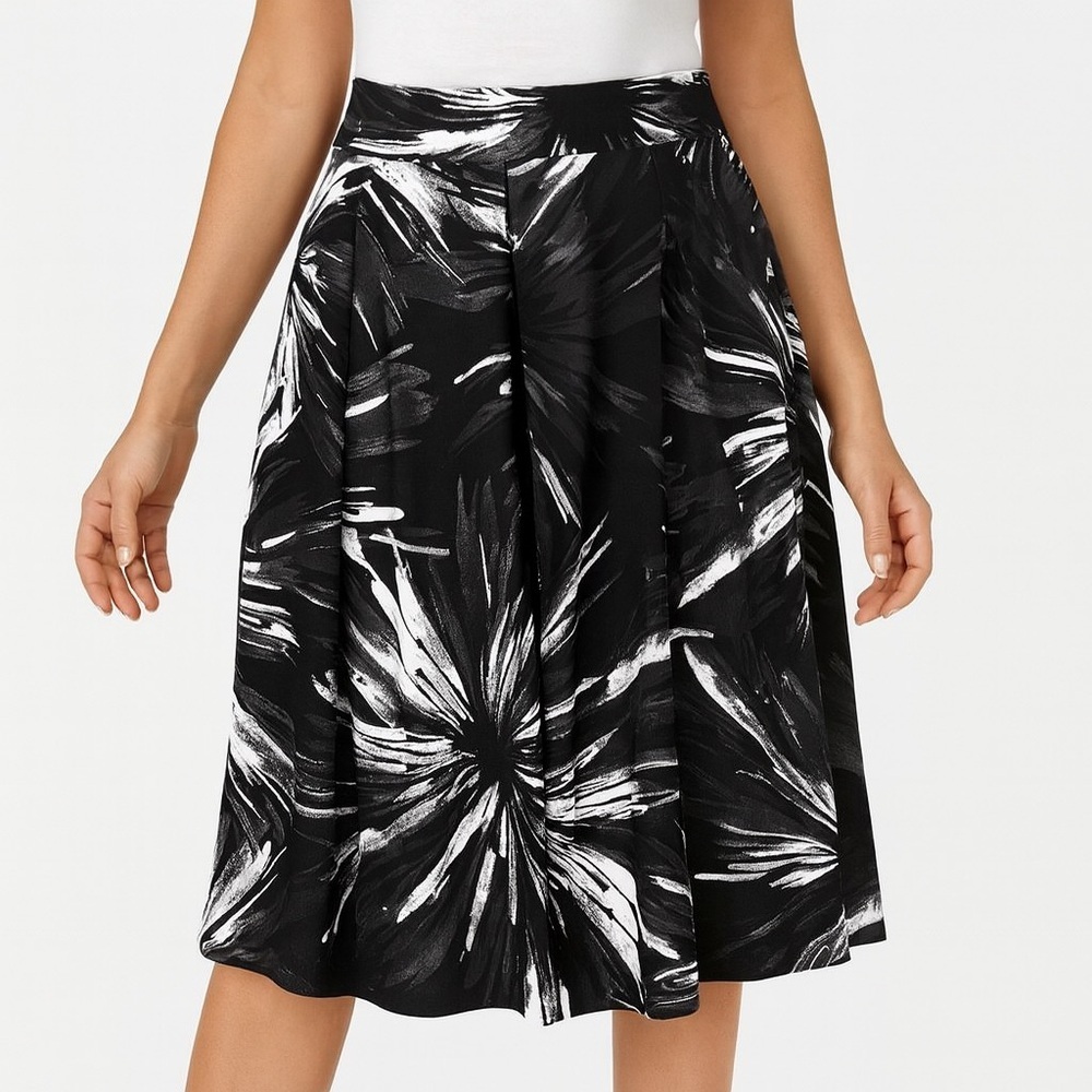 Gucci | Abstract Floral Full Midi Skirt